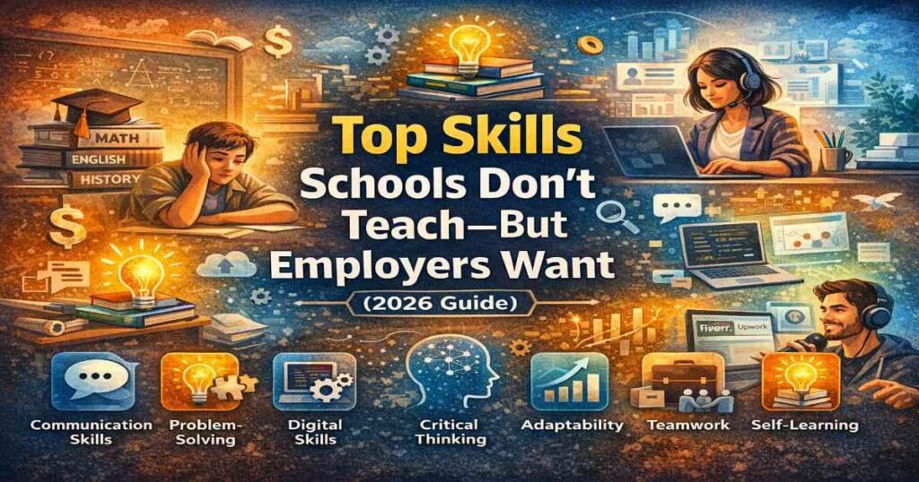 Top skills schools don’t teach but employers want in 2026