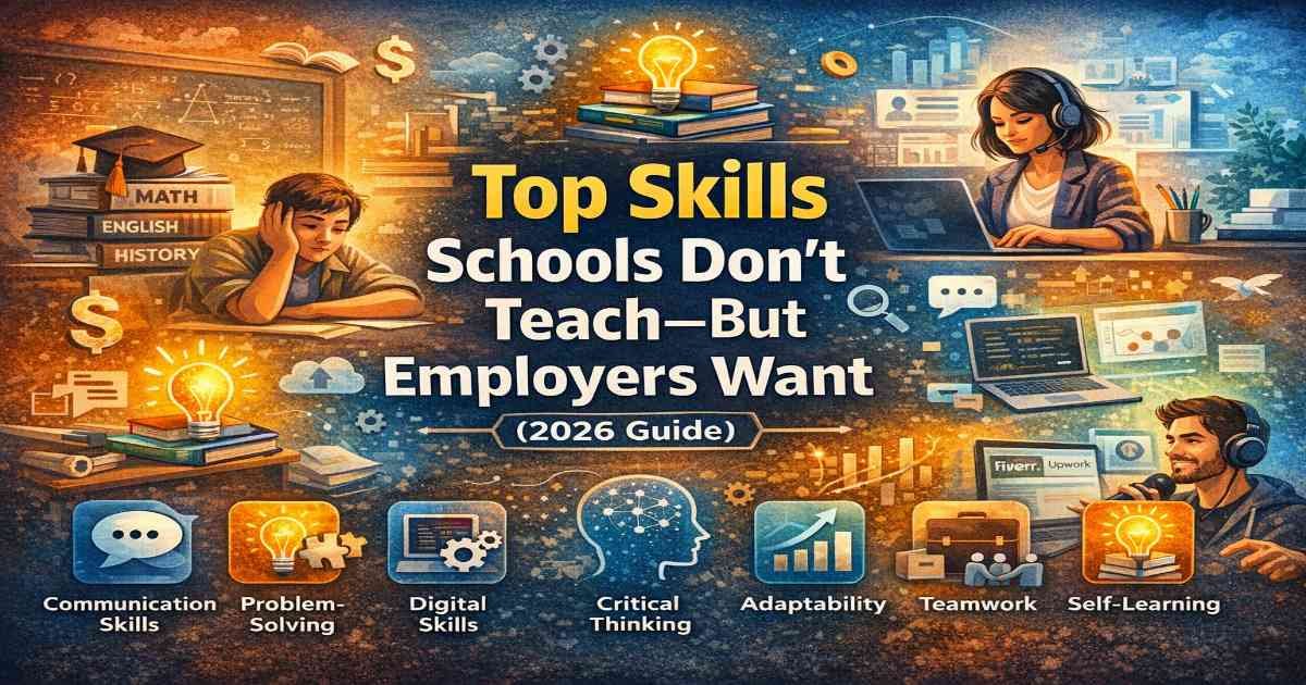 Top skills schools don’t teach but employers want in 2026