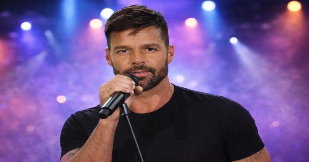 Ricky Martin live concert performance Latin pop singer