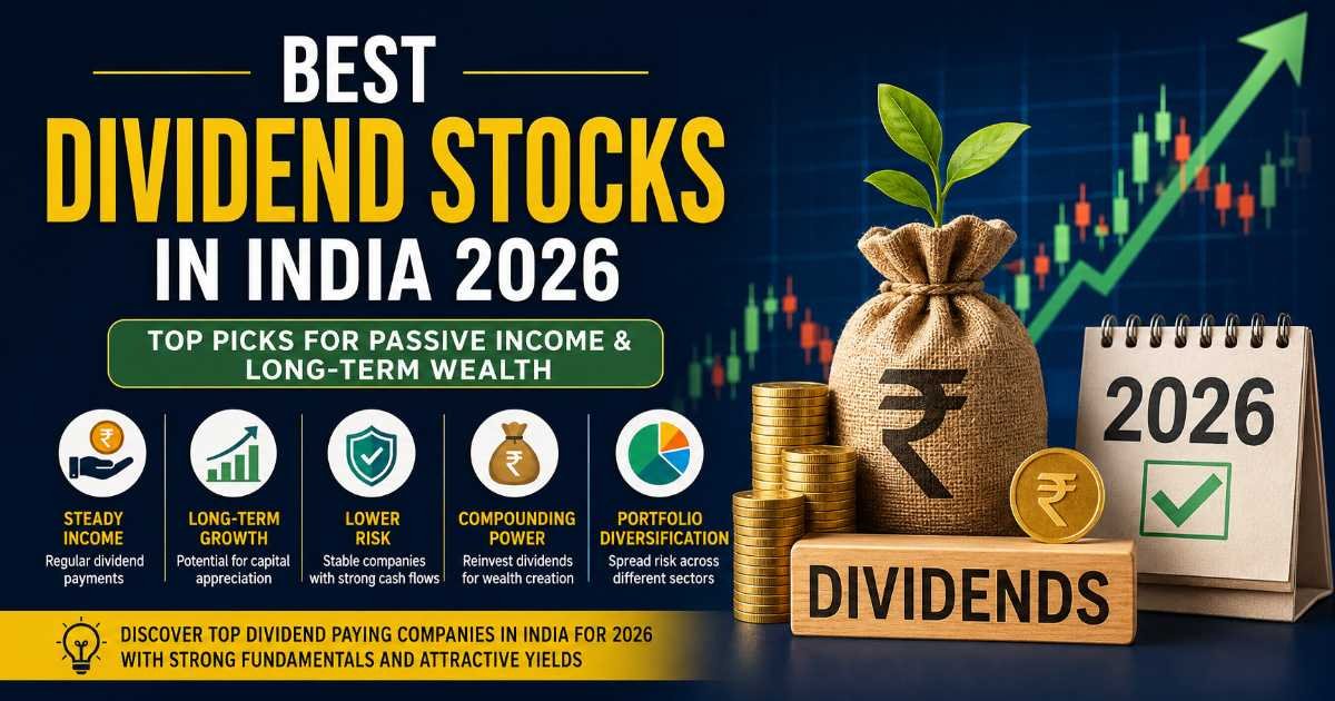 Best Dividend Stocks in India 2026 for passive income investing