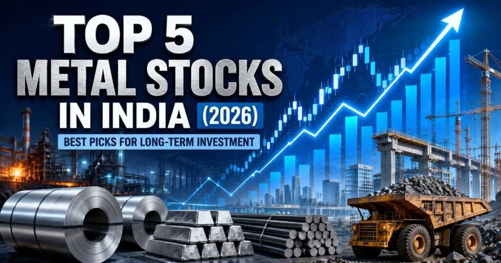 Top 5 Metal Stocks in India for Long-Term Investment in 2026